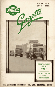 AEC Gazette, June 1934
