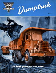 AEC Dumptruk, 1958, Leslie Carr artwork
