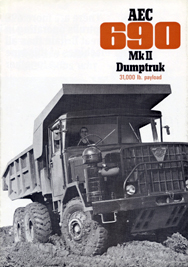 AEC 690 Dumptruk, 1964