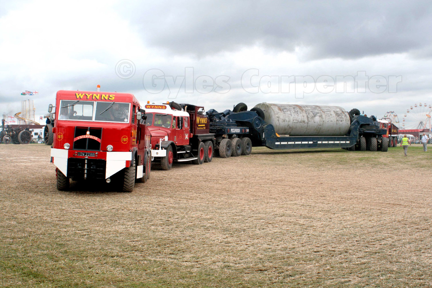 1945 PACIFIC ADW228B DOUBLE-HEADING AT THE 2007 GREAT DORSET STEAM FAIR