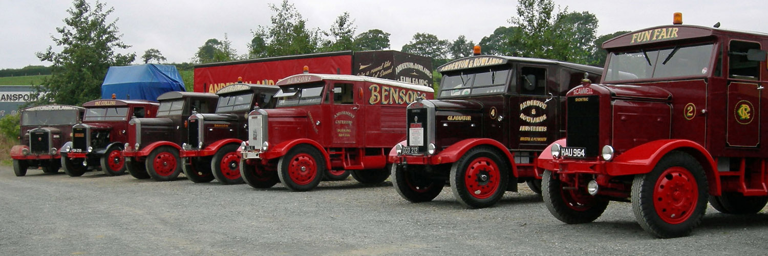 Scammell Showtrac line-up