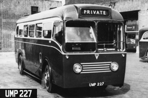 Regal IV UMP227 from the aecsouthall.co.uk archive